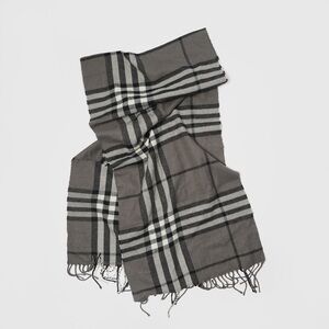 Superdry - Gray Plaid Scarf